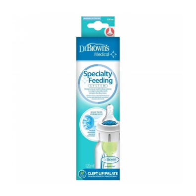 DR BROWNS butelka 120ml. z rozszczepem wargi lub podniebienia