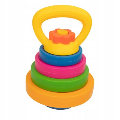 OBCIĄŻNIK KETTLEBELL DLA DZIECI Z REGULACJĄ OBCIĄŻENIA WODY 2,2 KG OUTDOOR