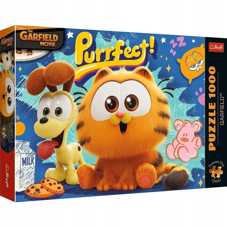 Trefl Puzzle 1000 elementów Garfield  (1)